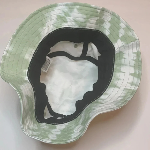 Vans Peace of Mind Embroidered Patch Bucket Hat Green L/XL NWT - Picture 5 of 8